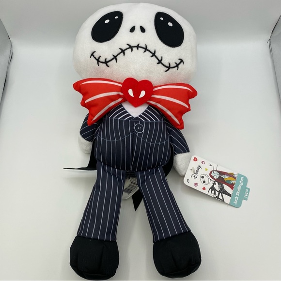Disney Sally Jack Plush Doll Set Nightmare Before Christmas Skull 17 Inch Gifts - Picture 3 of 7